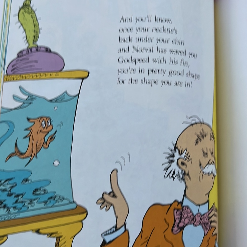 You’re Only Old Once! By Dr. Seuss A Book For Obsolete Children 1986 Hardcover - Picture 12 of 12
